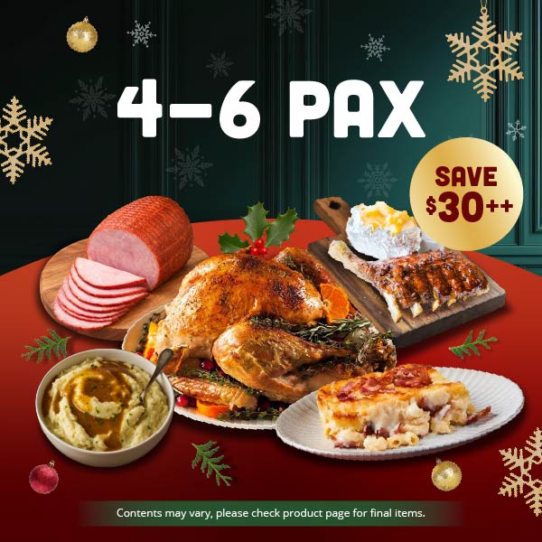 Cozy Christmas Feast (4–6 Pax)