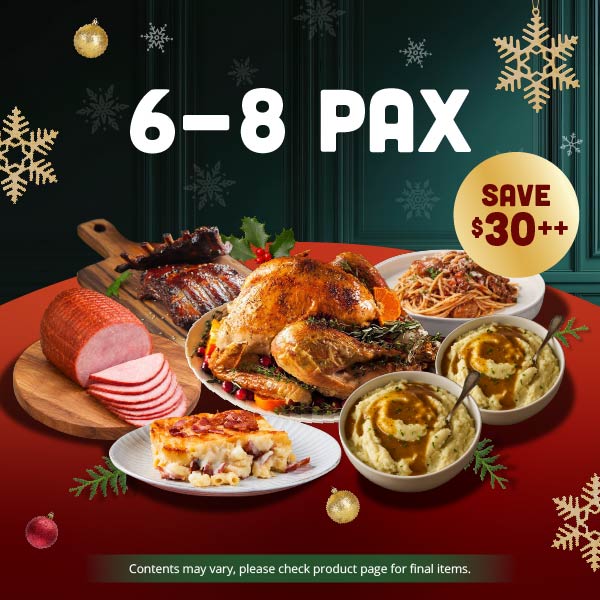 Family Christmas Feast (6–8 Pax)