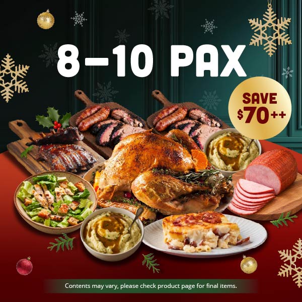 Ultimate Christmas Feast (8–10 Pax)